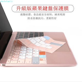 新款 筆電鍵盤保護膜 防塵膜 防塵套 筆記型保護膜 蘋果 macbookpro macbookair 13.3寸彩色