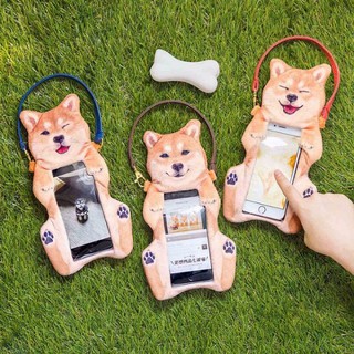🎉小兔雜貨🐰🎉日本Felissimo 柴犬露肚子手機袋
