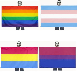 90*150cm 彩虹旗 LGBT 同志旗幟 同性戀 雙性戀 泛性戀 Rainbow Flag 3*5FT