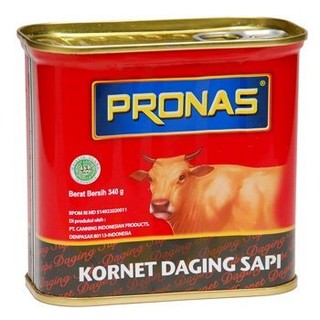 【豐食堂】印尼 PRONAS Beef 牛肉罐頭 午餐肉 340g (1)