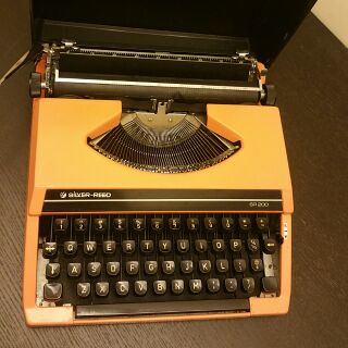 復古打字機 Silver-REED SR200 附收納盒