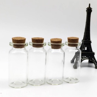 迷你木塞透明小玻璃瓶許願瓶包装樣品瓶空瓶子