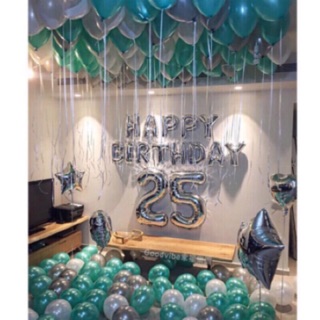 💟精緻夢幻《$99免運》💟馬卡龍TIFFANY 蒂芬妮綠夢幻生日氣球套餐 求婚氣球 生日氣球 慶生 氣球 告白 派對