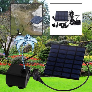 现货 節能節電花園灑水裝置 太陽能水泵