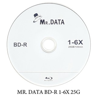 ㊕㊝ MR.DATA 藍光 可燒錄空白光碟 BD-R 6X 25G