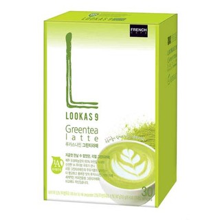 [LOOKAS 9] 綠茶拿鐵 (18.9gX30入)(韓國直送)