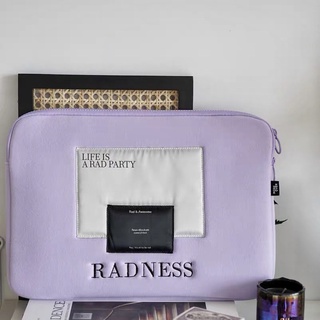 《FITZORY》🚩 現貨 新品🏷簡約絨布款(紫） | 筆電包