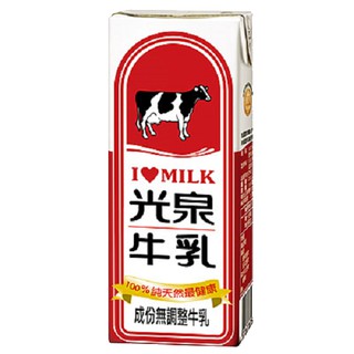 【光泉】百分之百無添加 全脂保久乳(12罐/24罐)