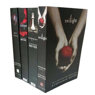 暮光之城英文版 The Twilight Saga 4冊全集 暮色/新月/破曉等 英文小說