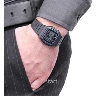 Casio卡西歐G-SHOCK F91w 數字電子錶 消光黑 超強防水 運動手錶 男生手錶 女生手錶 中性錶 運動電子錶 (1)