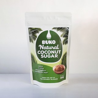 【BUKO】天然椰子糖300g/包(椰子花蜜糖，砂糖狀，棕梠糖），FMD維持期可用糖