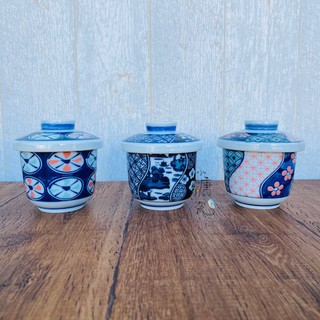 小糖瓷｜日本製 日式傳統圖騰輕量茶碗蒸