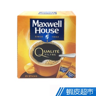Maxwell麥斯威爾 歐式即溶咖啡條(25入) 蝦皮直送 (部分即期)