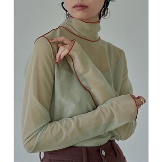 「心心選」代購 日本潛力品牌 miette 高級配色透視感薄紗內搭