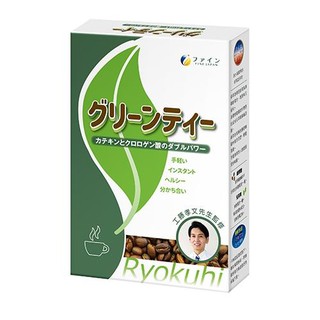 日本Fine門診名醫監製綠茶咖啡懶人速孅飲 日本Fine綠茶咖啡速孅飲(1.5g/包，10包/盒)