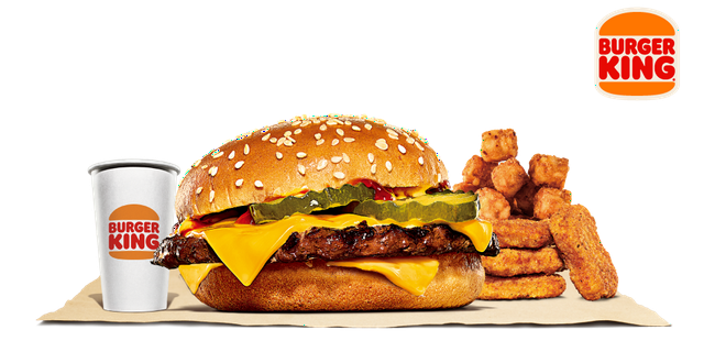 漢堡王BurgerKing 雙起士牛肉堡超值餐