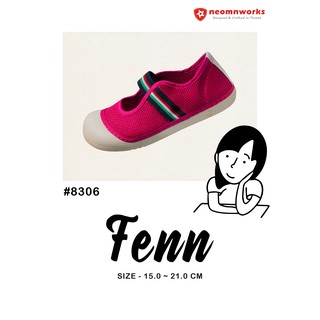 【桃紅】MIT 台灣製 neomnworks 幼兒園室內鞋 fenn8306 手工透氣童鞋+防潑水室內鞋袋