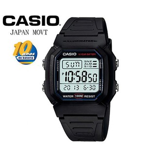 CASIO 卡西歐 電子功能運動手腕錶 【10年電池電子錶 】學生 軍人W-800H +62
