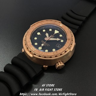 AF Store* STEELDIVE 青銅鮪魚罐頭 44MM 自動機械錶 潛水錶 Tuna 銅錶 氧化玩錶 (1)