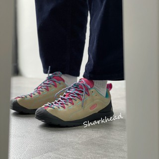 【Sharkhead】Keen Jasper x THC 聯名 登山鞋 行山鞋 健行鞋 卡其 奶茶 水藍 粉 皮革 (1)
