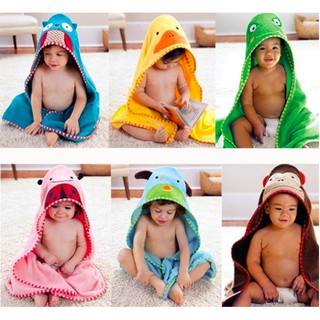 🎀Momo House 🎀 寶寶嬰兒沐浴純棉連帽浴巾 可愛動物造型