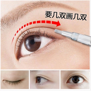 日韓流行 大眼雙眼皮 自然 隱形 無痕 持久定型款隱形雙眼皮膠定型霜 防水雙眼皮貼防汗款