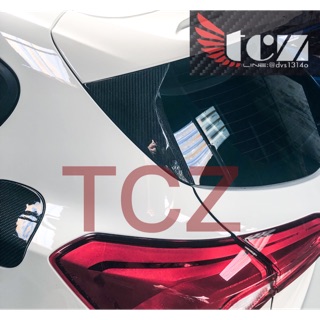 TCZ部品 Focus MK4 正碳纖維 卡夢 後檔支架 （貼片）非水轉印