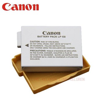 全新原廠公司貨Canon LP-E8鋰電池LPE8/LC-E8/550D/600D/650D/700D