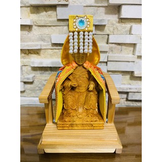 《Bao原創工藝》神像 黃楊木媽祖 崖柏媽祖 模型椅
