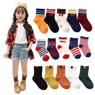五入組 2-12歲男童女童 兒童襪子 卡通兒童襪子 男童襪子 女童襪子 小女孩襪子 童裝童襪