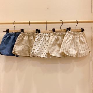 Spring韓國童裝 夏新男女寶寶童裝 嬰幼兒童森系清新百搭短褲 嬰幼兒裝與配件