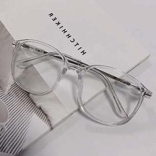 chouchou::【現貨】透明大框眼鏡 兩個600