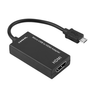 Micro轉HDMI線高清轉換器 USB轉高清HDMI 安卓手機MicroUSB轉HDMI影音傳輸線