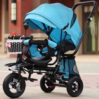 🎉免運🎊特版三輪車手推二合一寶寶車 可折疊 可雙向 成長型三輪車 推車
