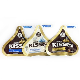 HERSHEY'S好時 KISSES巧克力 -巧酥白/牛奶黑/杏仁牛奶巧克力 8個入