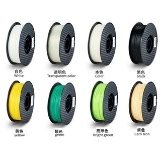 (顏色有 白 透明 本色 黑色 黃色綠色滿468元免運費 3D列印耗材PLA 1.75mm 阿森小舖