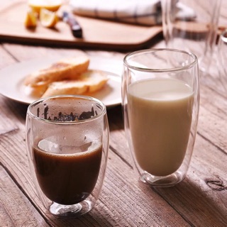 雙層玻璃杯 蛋形雙層玻璃杯 雙層咖啡果汁杯 保溫隔熱杯 bodum