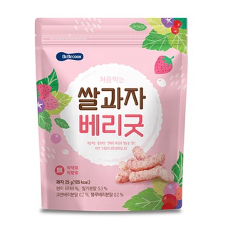 "韓國 BEBECOOK 智慧媽媽 草莓 莓果米棒 嬰兒 餅乾 零食"旺媽的奶粉+雲端發票