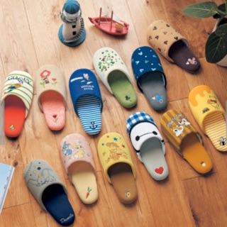 日本 千趣會 迪士尼 拖鞋 室內鞋 靜音鞋 可機洗