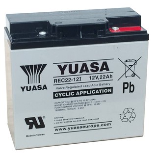 一顆 全新 湯淺 YUASA REC22-12I 12V 22AH REC 22-12 UPS不斷電 電動車電池