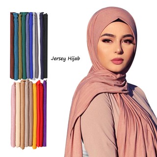 現貨 蓋頭 Hijab 頭巾 jilbab kerudung sifon 珍珠雪紡泡泡巾 單色民族風圍巾 穆斯林頭巾