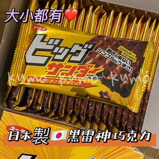【現貨在台】日本製🇯🇵 有樂製菓 黑雷神巧克力 大黑雷神巧克力 可可