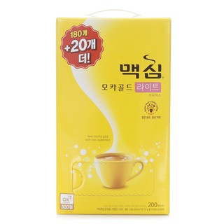 [Maxim] 黃金摩卡淺焙咖啡 (11.8g x 200入)(2,360g)(韓國直送)