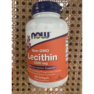 現貨剛到貨「高單位卵磷脂」全新健兒婷 Now Foods lecithin 卵磷脂 1200mg /100顆，400顆 (1)