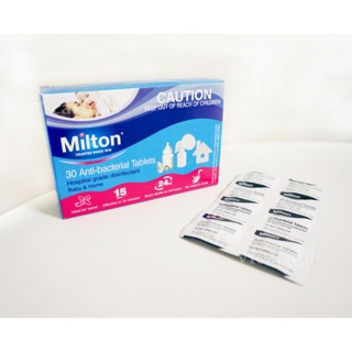 <現貨+特價> Milton Anti - bacterial tablets 消毒錠 澳洲包裝30片 ∣ 正版澳洲代購