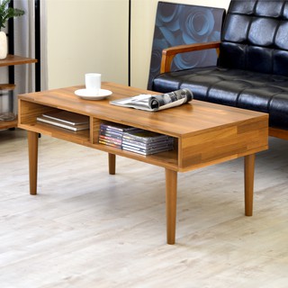 Hopma實木腳大桌面茶几桌/書桌/和室桌E-GS901