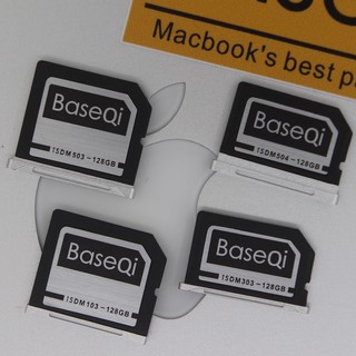 BASEQI : 128GB/256GB 鋁合金版神隱轉卡  Macbook AIR / Retina13,15 專用