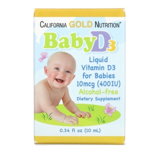 California Gold Nutrition CGN baby's vitamin D3寶寶維他命滴劑嬰兒維生素D