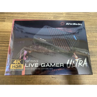 現貨 全新公司貨 AverMedia 圓剛 GC553 Live Gamer ULTRA 4K 實況擷取盒
