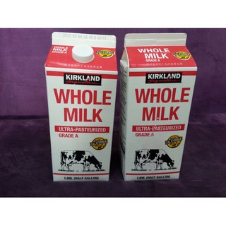 現貨Kirkland 科克蘭 全脂鮮乳(1.89公升2瓶)特價269元HS惠聖COSTCO好市多代購(需要多組請先詢問)